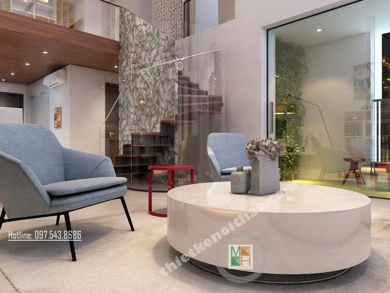 Thiết kế căn hộ Duplex tại chung cư Hà Đô